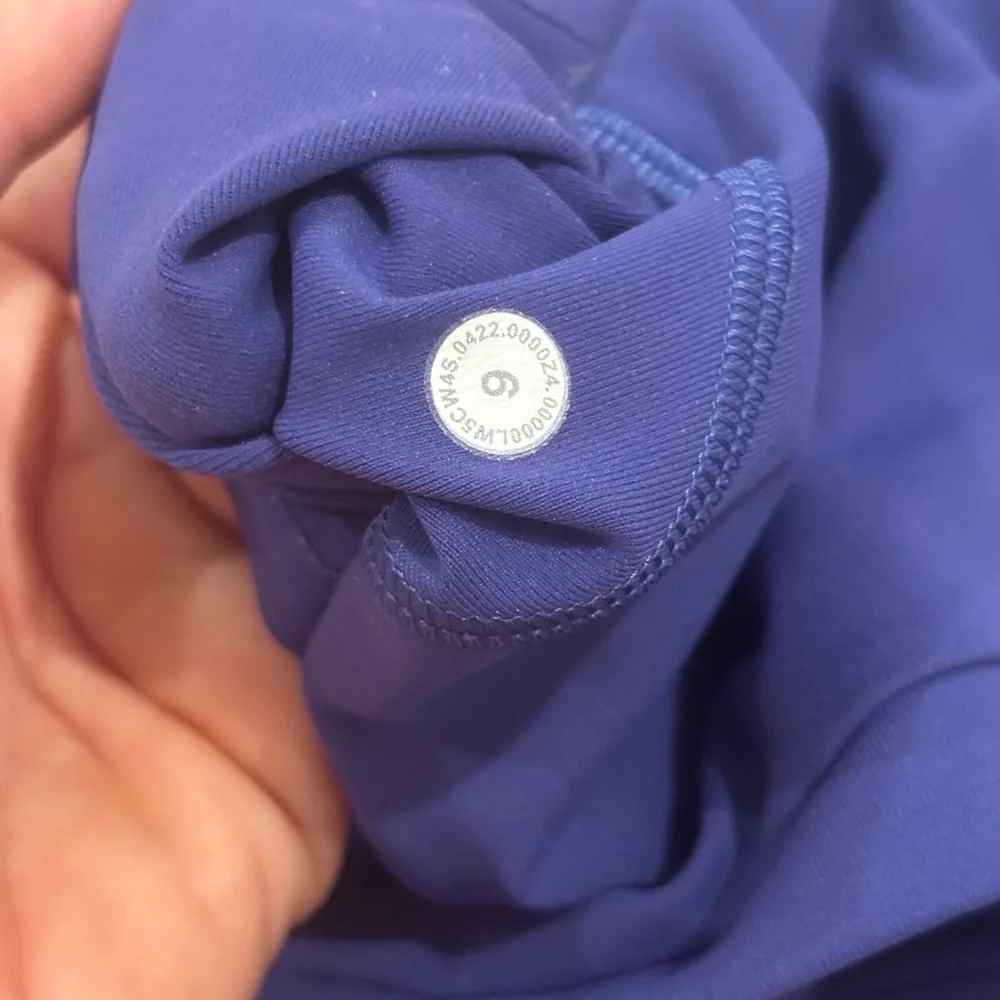 Lululemon Swift Speed HighRise Tight 28” SZ 6 Brushed Luxtreme Larkspur Like new - Picture 13 of 13